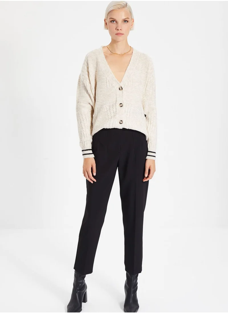 trendyol Knitted Button Down Cardigan
