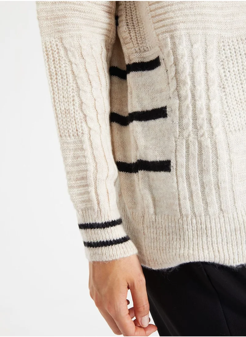 trendyol Knitted Button Down Cardigan