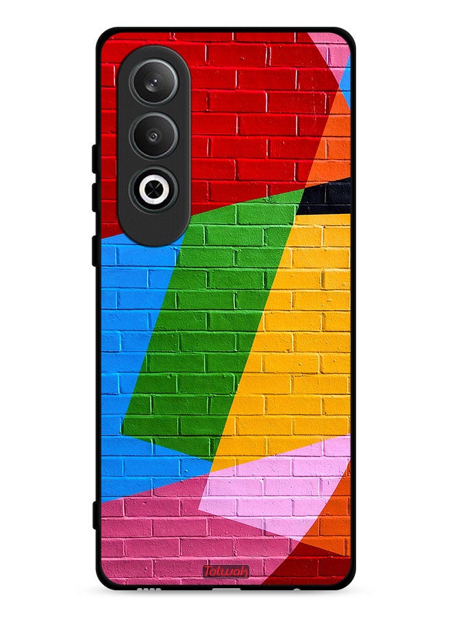 Tolwak Oppo K12 5G Protective Case Cover Colorful Wall Painting - Image 1