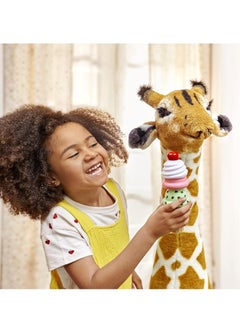 Melissa & Doug Giant Giraffe Plush Toy | Life-Size & Realistic Design | Soft & Cuddly Stuffed Animal for Kids  - Image 3