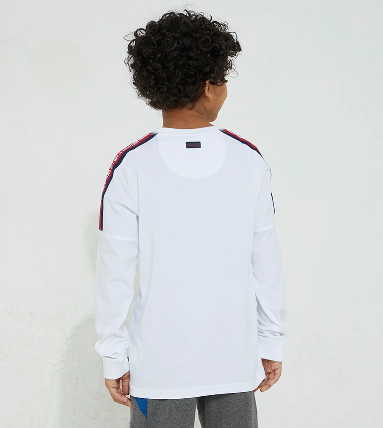 BEVERLY HILLS POLO CLUB Logo Detailed Rerun Long Sleeves T-Shirt