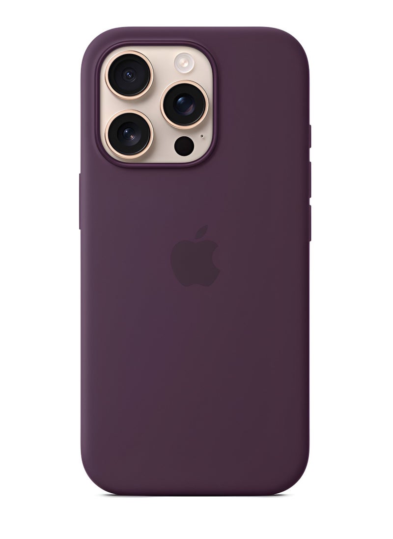 Apple Brand Silicone Case for iPhone 16 Pro - With MagSafe Support and Strong Protection  - Image 1