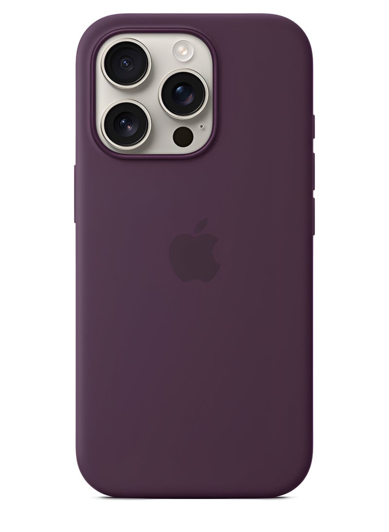Apple Brand Silicone Case for iPhone 16 Pro - With MagSafe Support and Strong Protection  - Image 3