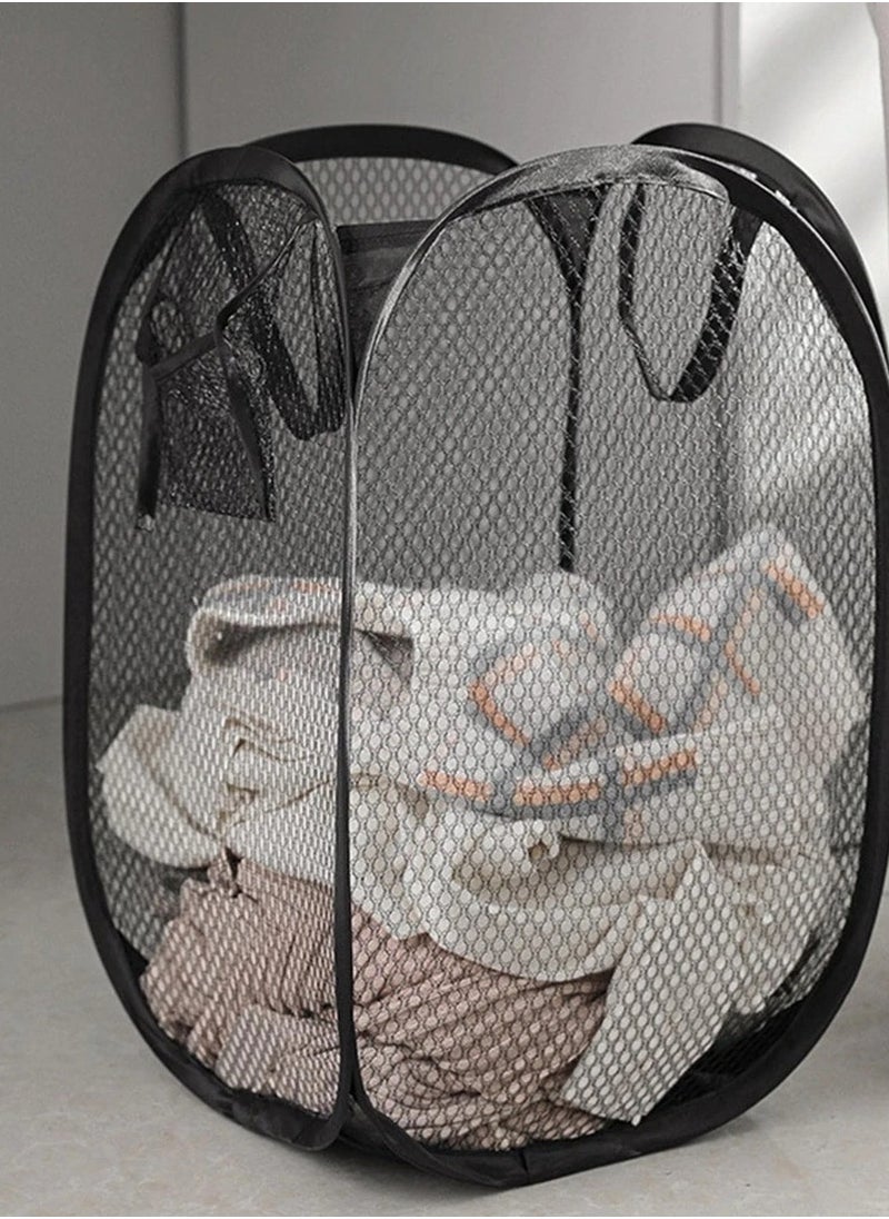 Generic - Foldable Laundry Basket For Easy Storage And Transportation, Suitable For Laundry, Shopping, Or General Storage. - Image 1