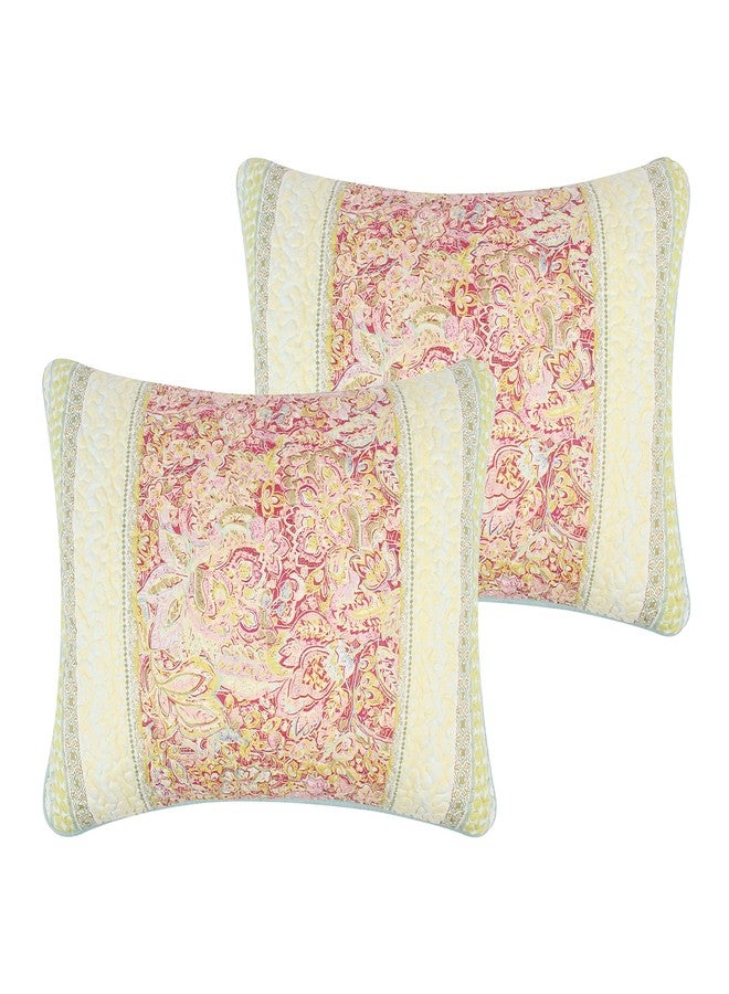 Greenland Home Fashions غطاء وسادة Barefoot Bungalow Palisades، قياسي (عبوة من قطعة واحدة)، ألوان باستيل - Image 5