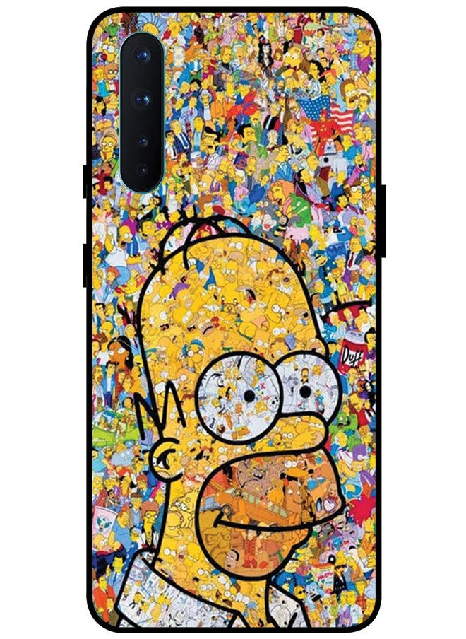 EYE CATCH - Protective Case Cover For OnePlus Nord Smart Series Printed Protective Case Cover for OnePlus Nord Simpsons - Image 1