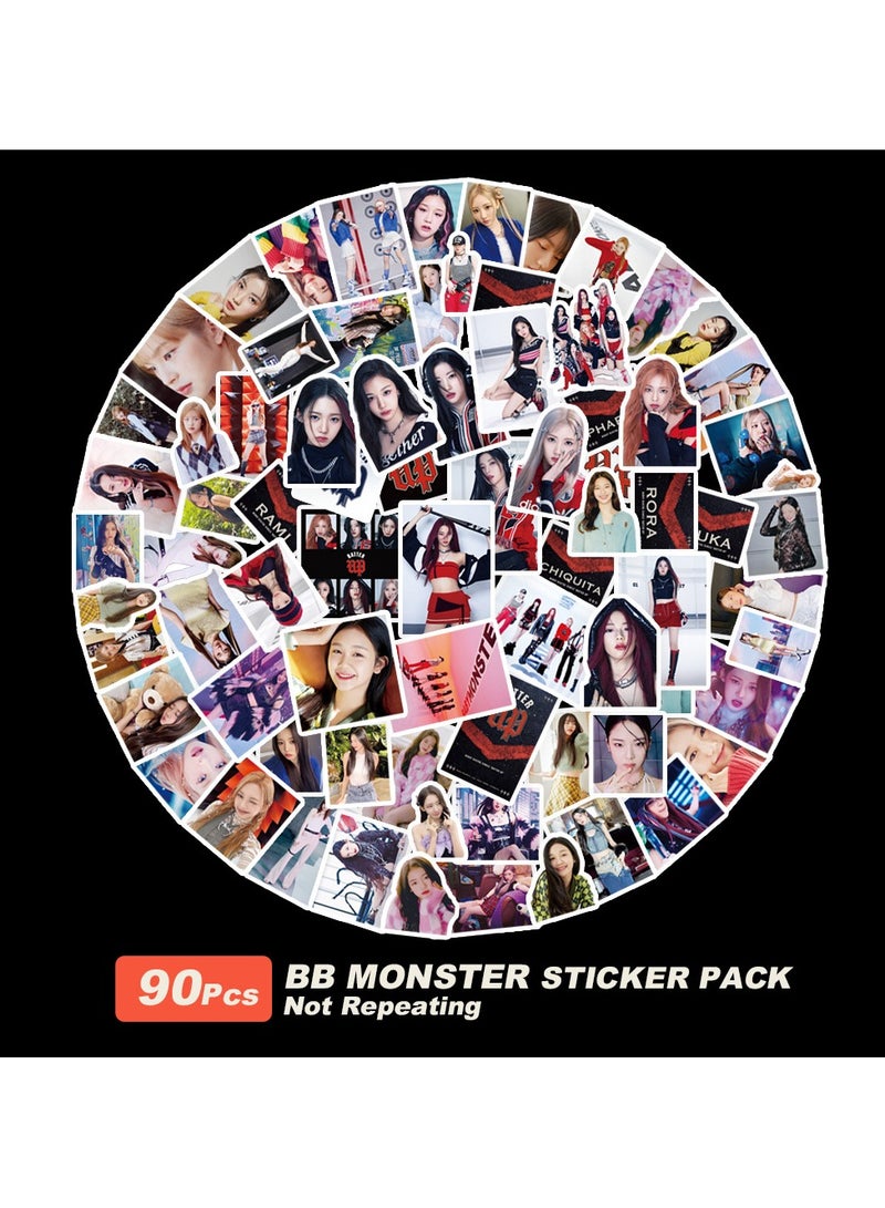 EHOME 90Pcs BBMONSTER Debut New Album BATTER UP Sticker Pack - Image 1