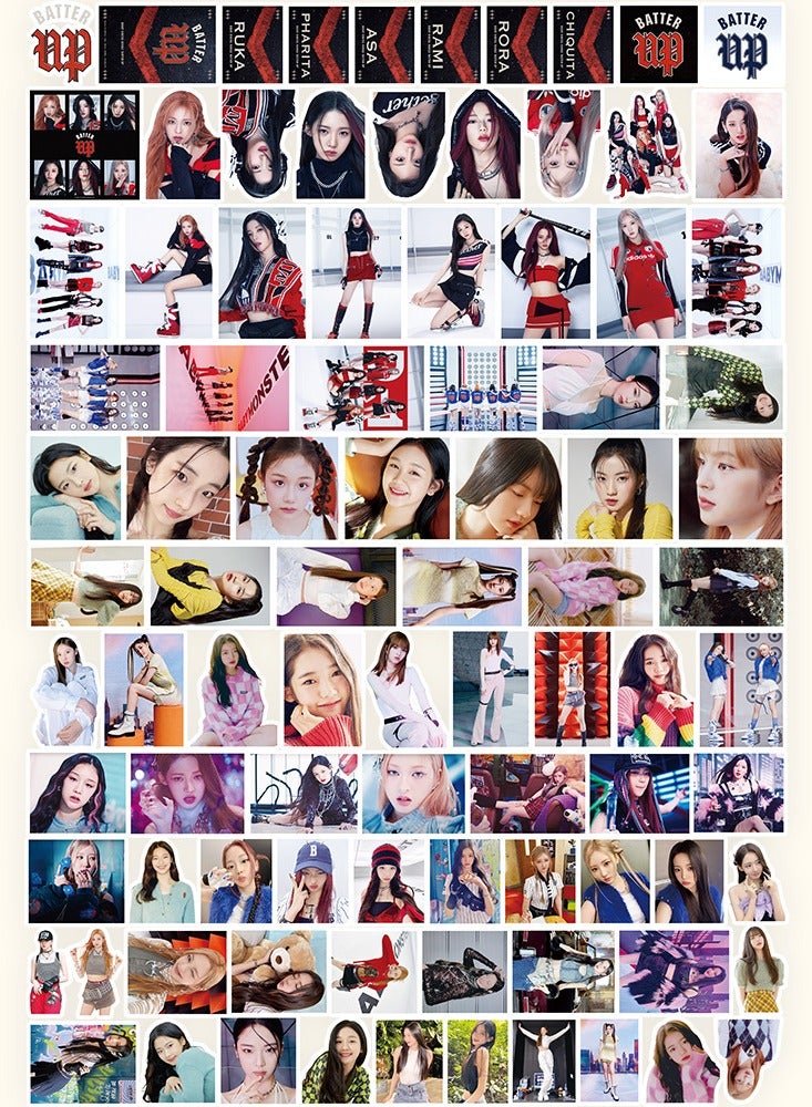 EHOME 90Pcs BBMONSTER Debut New Album BATTER UP Sticker Pack - Image 4