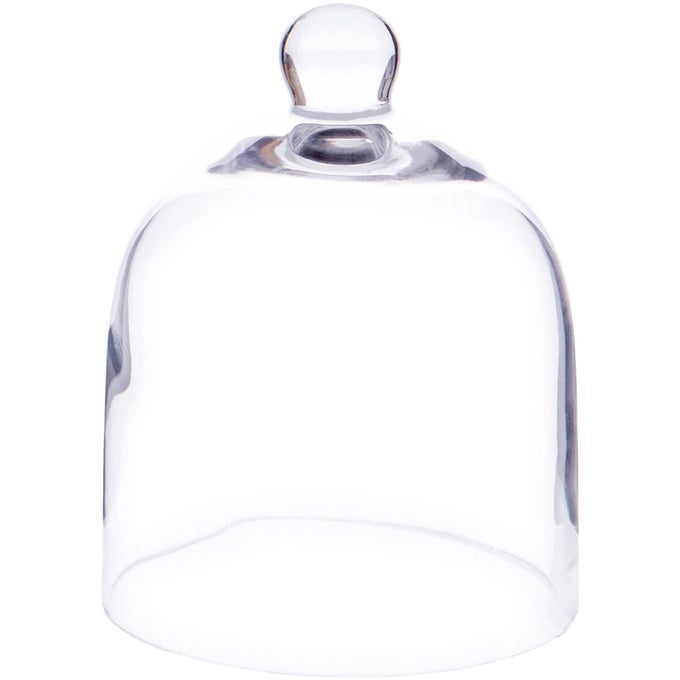 5 X 6 BELL JAR GLASS DISPLAY DOME CLOCHE INTERIOR SIZE 475 X 45