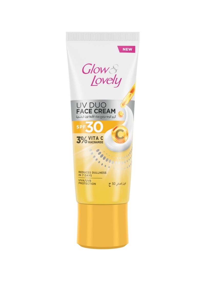 Glow & Lovely UV Duo Face Cream SPF 30  - Image 1