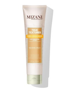 Mizani True Textures Curl Defining Lotion | Moisturizes and Smooths Hair for Soft and Crunch Free Curls | Curl Enhancing Lotion | Formulated with Coconut Oil | For Texture Types 5-3 | 5 fl oz
