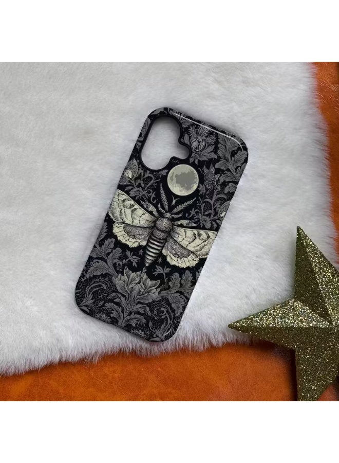 Temu A stylish two-in-one phone case featuring butterfly, moon, and flower designs. This durable, shock-resistant case provides elegant protection for your iPhone and makes a trendy and creative gift idea. Compatible with iPhone 17.