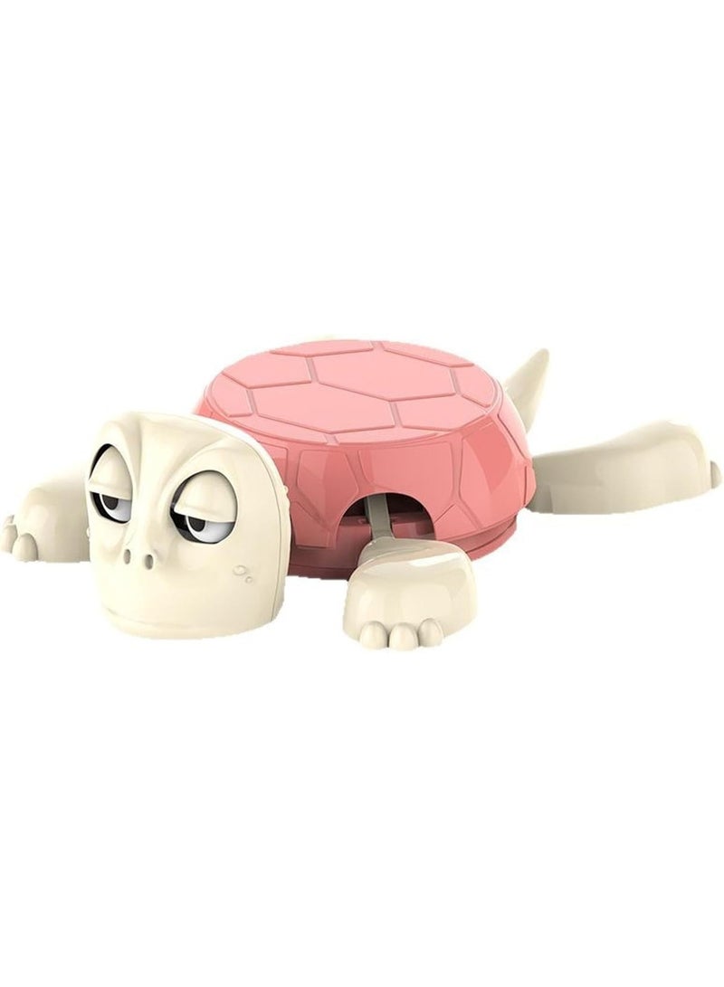 3D Printed Turtle Cup Coaster,Funny Coasters Holder with Liftable Limbs Expressive Face，Turtle Coasters，Unique Gift for Turtle Lovers (Beige) - Image 1