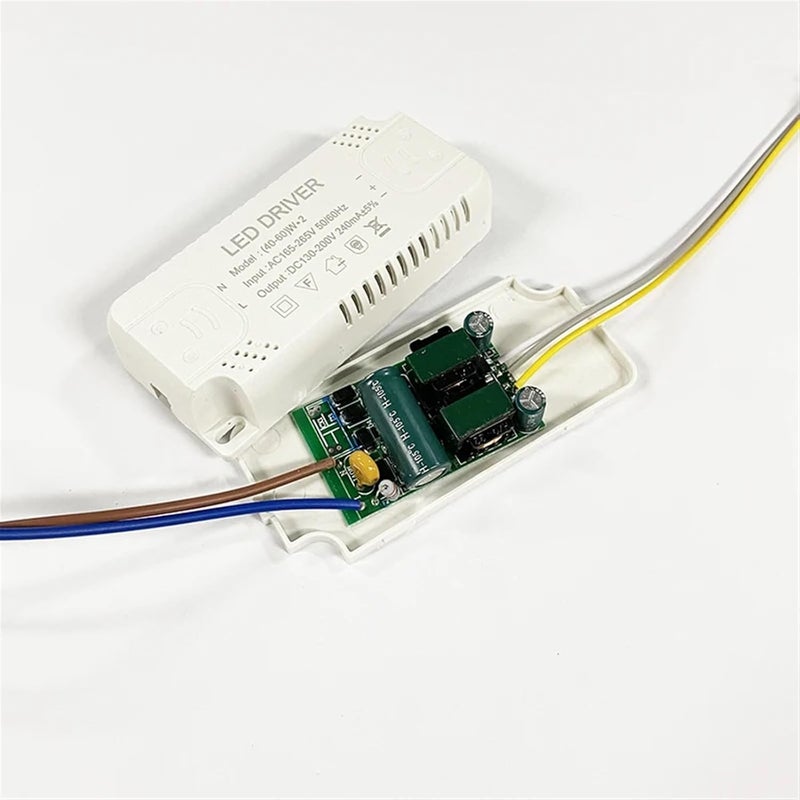 LED Driver Lights Transfermer (40-60W)*2 for Double Color Ceiling Lamps Two Channel Output DC130-200V 240mA,Input AC165-265((8-24W) X2 Channel) - Image 3
