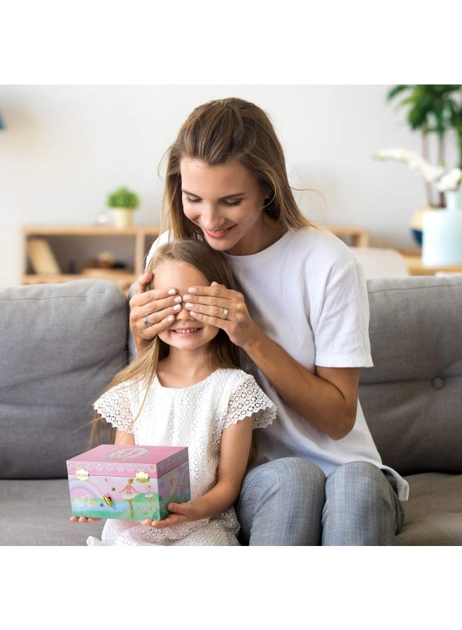 Jewelkeeper Ballerina Music Box & 3-Piece Jewelry Set - Pink Ballerina - Image 5