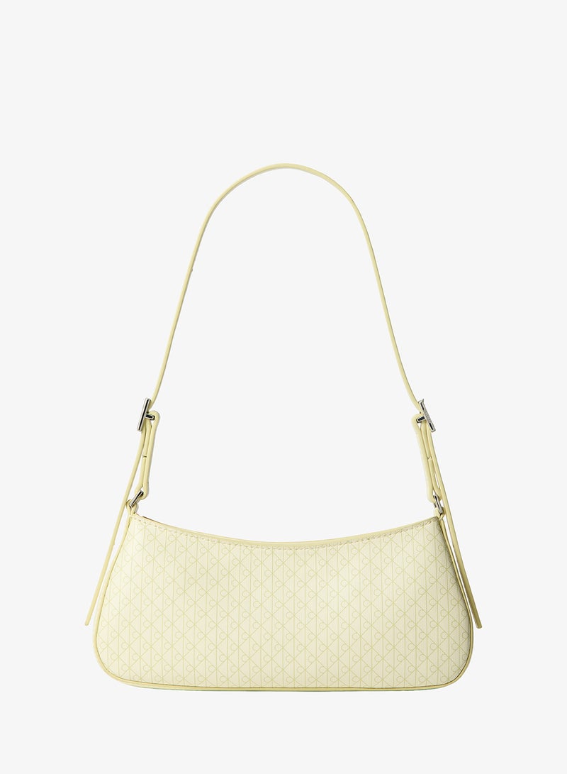CALVIN KLEIN Emblem Print Shoulder Bag - Image 1