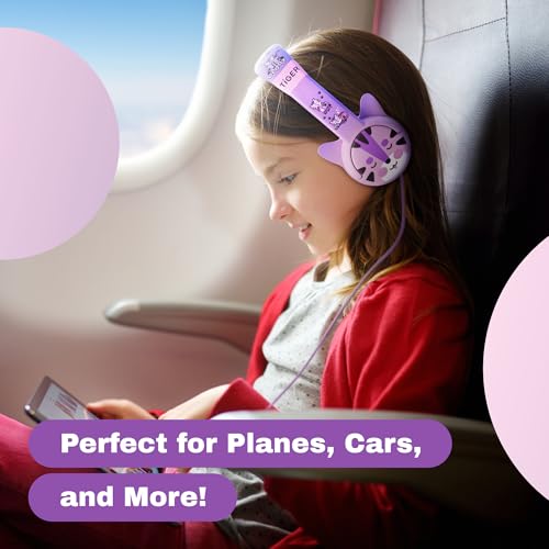 Kidrox Wired Toddler Headphones for 1-7 Years Old — 85dB Volume Limited Baby Headphones for Plane and Car Travel — Children Headset for Airplane, iPad and Tablet, Kids Headphone with Cord for Children - Image 4