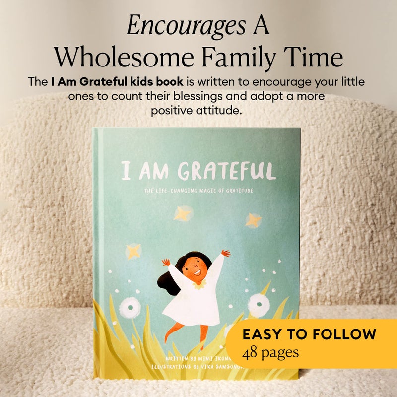 Intelligent Change x Mimi Ikonn - I Am Grateful, Illustrated Childrenâ€™s Book for Positivity and Mindfulness, Gratitude Book for Kids and Parents, Kids Mindfulness Books, Ideal for Kids of All Ages - Image 2