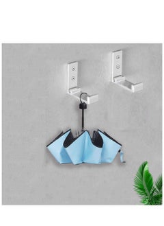 KASTWAVE 5 Pcs Folding Coat Hooks Wall Hooks for Hanging Coat Towel Hooks Hardware Heavy Duty Aluminum Alloy Headphone Holder Hooks No Rust Wall Mounted Bags Fitness Equipment  - Image 2