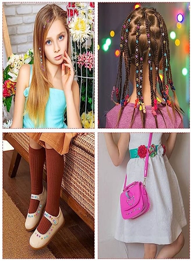 بيوتيفول طقم بيدزلر للشعر مع 180 جوهرة للشعر - Image 4