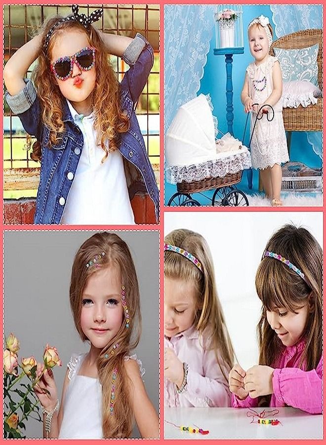 بيوتيفول طقم بيدزلر للشعر مع 180 جوهرة للشعر - Image 5