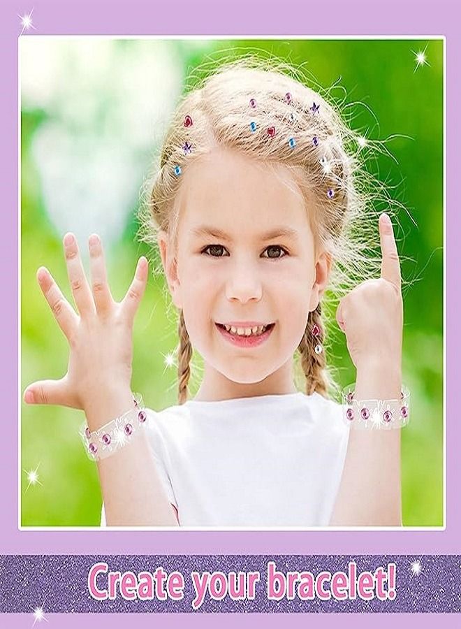 بيوتيفول طقم بيدزلر للشعر مع 180 جوهرة للشعر - Image 3