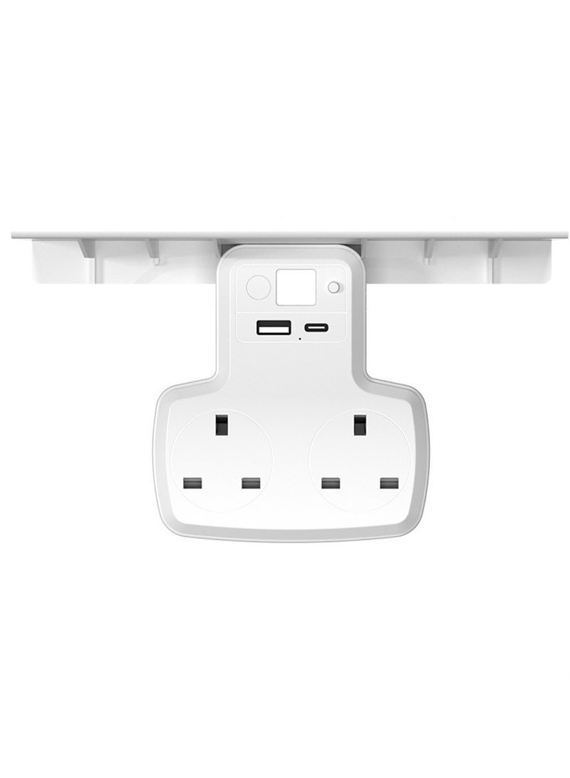 X-level 2 Way Universal Multi Plug Power Extension Socket Adapter - Image 1