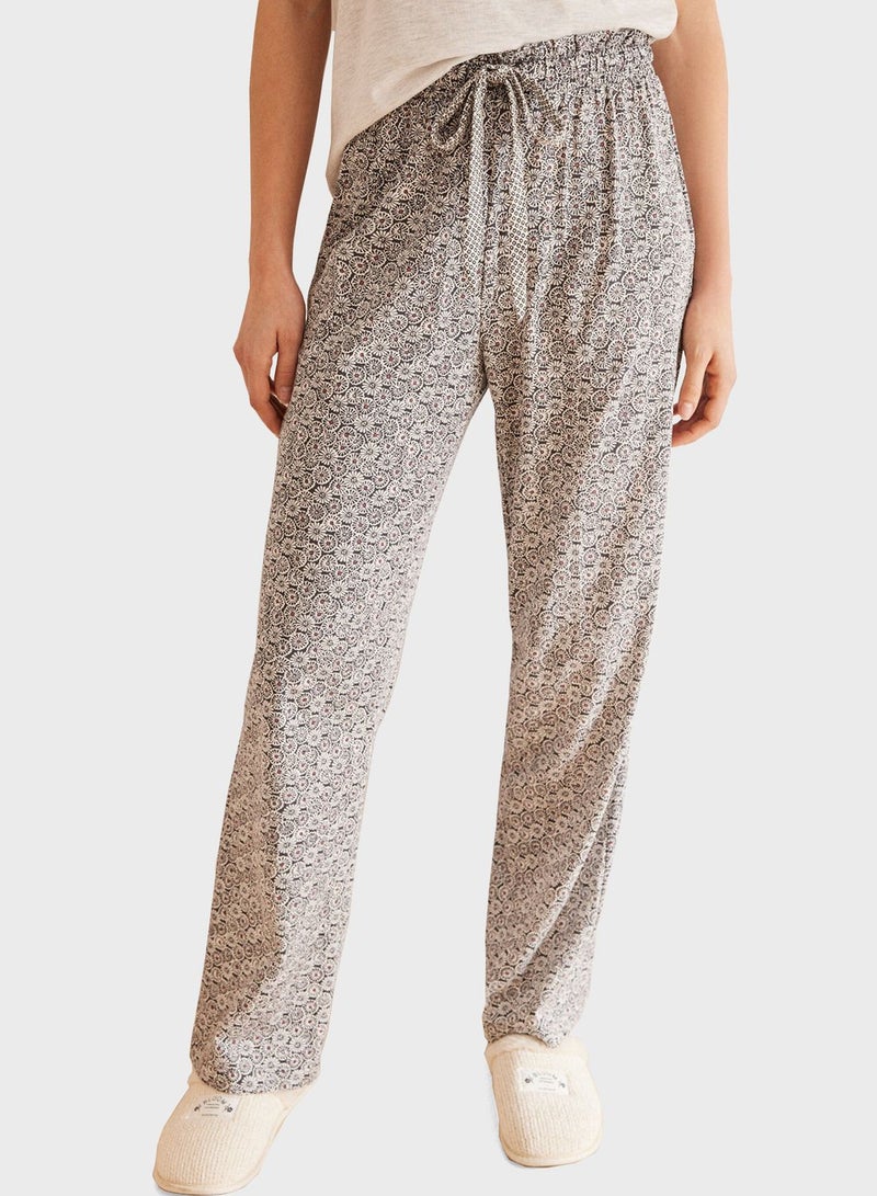 Floral Printed Pyjama Bottom