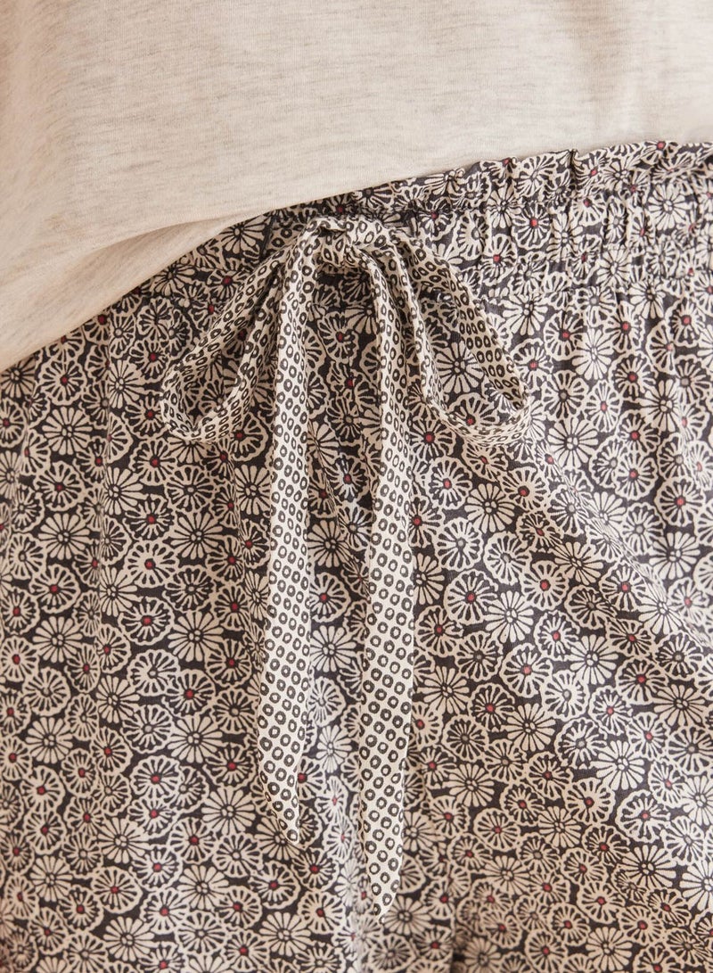 Floral Printed Pyjama Bottom