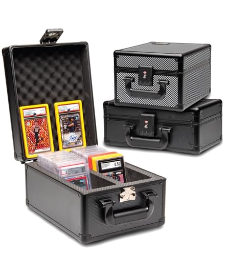 Panopply SLAB ARMOR 2 Row Graded Card Storage Box PSA Card Slab Case For Graded cards Holds 80+ Slabs 2 Row Graded Card Case for PSA Slab Box Graded 2 Row Card Storage Box Sports Baseball Card Collector Gifts - Image 1