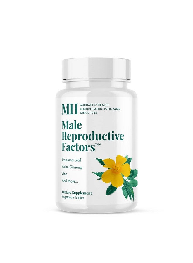 MICHAEL'S Health Naturopathic Programs Male Reproductive Factors - 60 Vegetarian Tablets - Nutrients to Support Male Fertility - Kosher - 40 Servings - Image 1