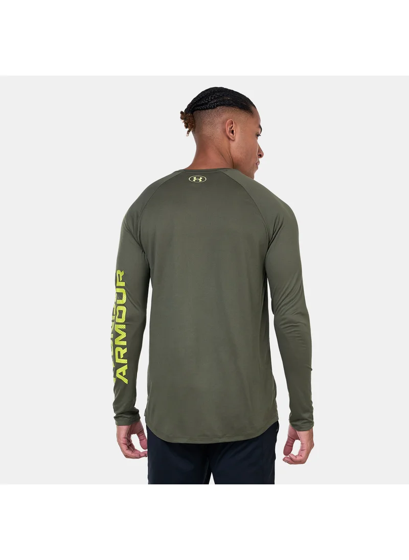 UNDER ARMOUR Men's UA Tech™ Print Fill Long Sleeve Training T-Shirt