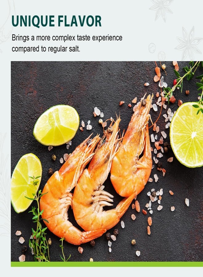 Soeos Himalayan Pink Salt, Coarse Grain, 16 Oz (1 Pound), Pink Himalayan Sea Salt for Grinder Refill - Image 4