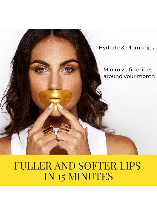 Doppeltree Plump It Moisturizing Lip Mask By Doppeltree (18 Patches) Lip Plumper Moisturizer For Dry Lips Chapped Lip Care And Repair Conditioning Lip Exfoliator Treatment Formulated In San Francisco - Image 2
