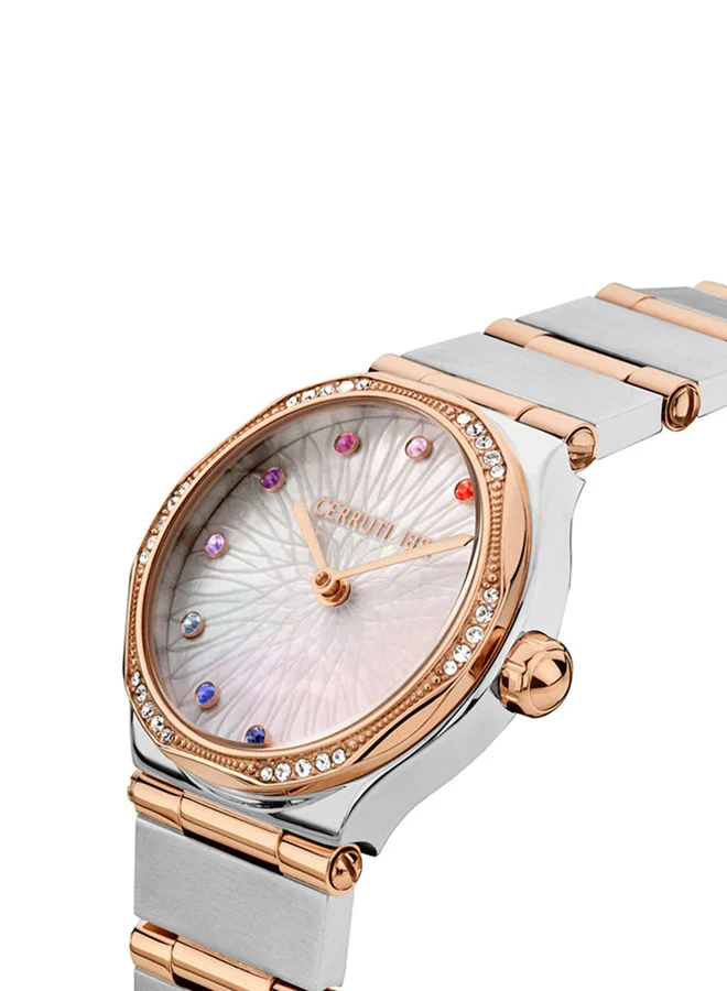شيروتي 1881 Cerruti Watch for Women - White Dial - 30 MM