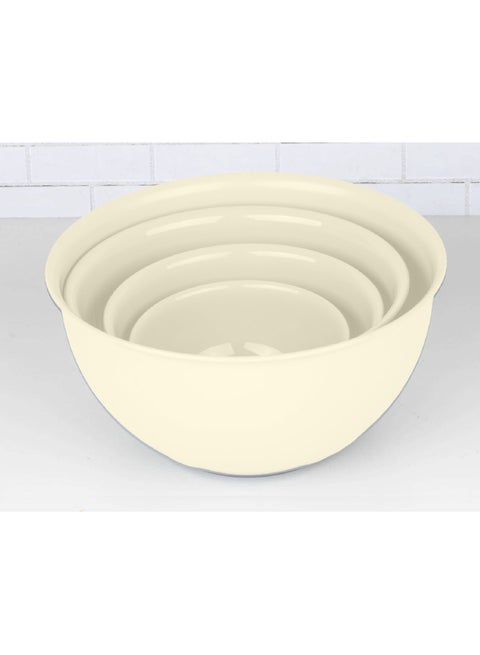 Hobby bowl set of 4 pieces (0.5, 1, 2, 3) liter beige <643211>