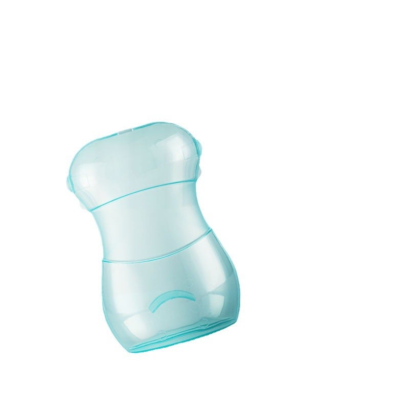 Fruit puree anti-extrusion box baby toddler complementary food bag children fruit puree bag fruit puree box juice yogurt complementary food box wholesale(Puree Anti-Squeeze Feeding Box-Blue) - Image 5