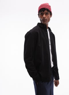 TOPMAN Button Through Plisse Shirt  - Image 1