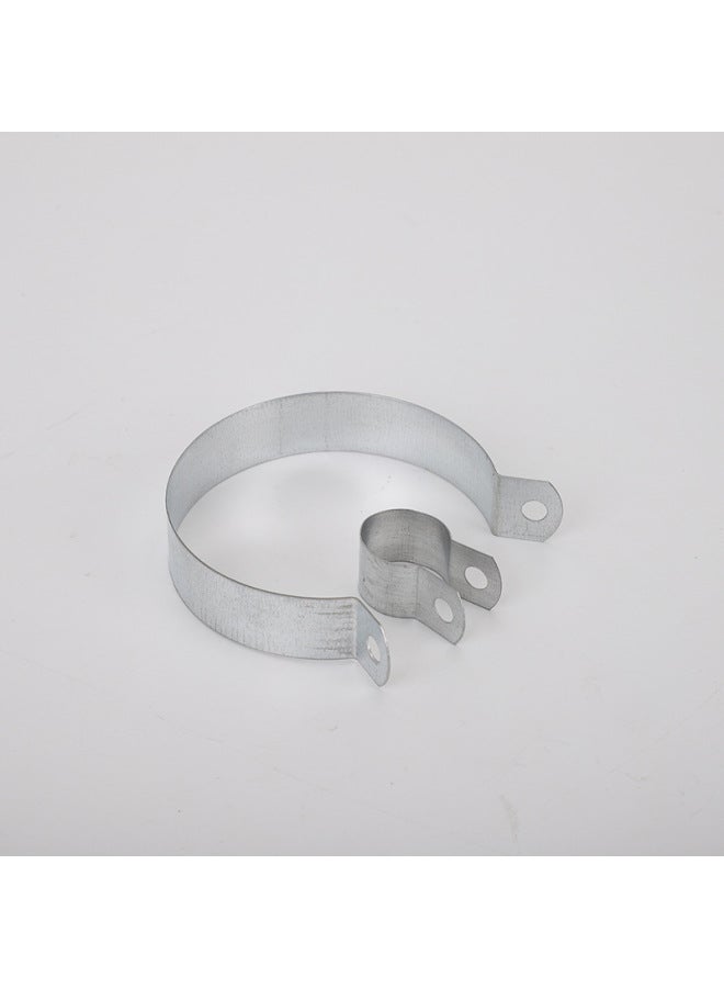 Direct Common Grounding Card Jumper Pipe Clamp Holding Hoop Metal Wiring Pipe Clamp Galvanized Iron Grounding Card-Specifications And Models:Type 16 Grounding Card (with Screw And Nut)  - Image 3