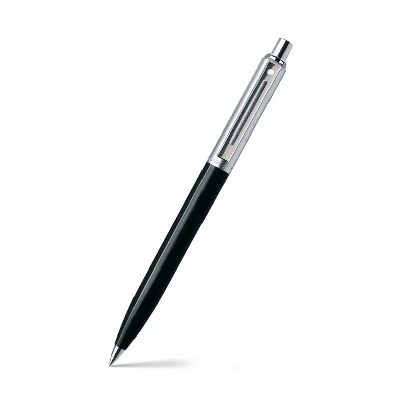 SHEAFFER Sheaffer® Sentinel Black and Chrome Ballpoint Pen With Chrome Trims