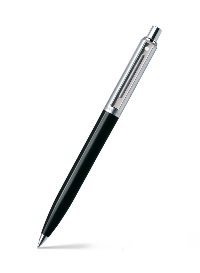 SHEAFFER Sheaffer® Sentinel Black and Chrome Ballpoint Pen With Chrome Trims