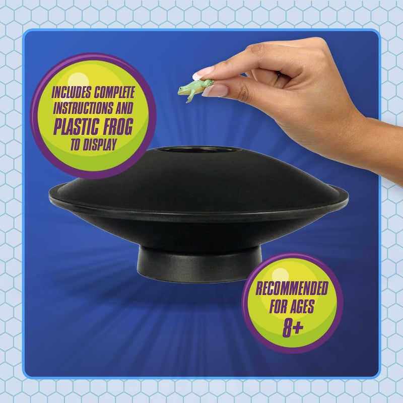 Toysmith تويسميث: ميرا سكوبي 3-D، صانع صور هولوجرام فوري 6 إنش، يتضمن ضفدع بلاستيكي للعرض وتعليمات كاملة للاستخدام، للأطفال من 8 سنوات فما فوق، أسود - Image 4