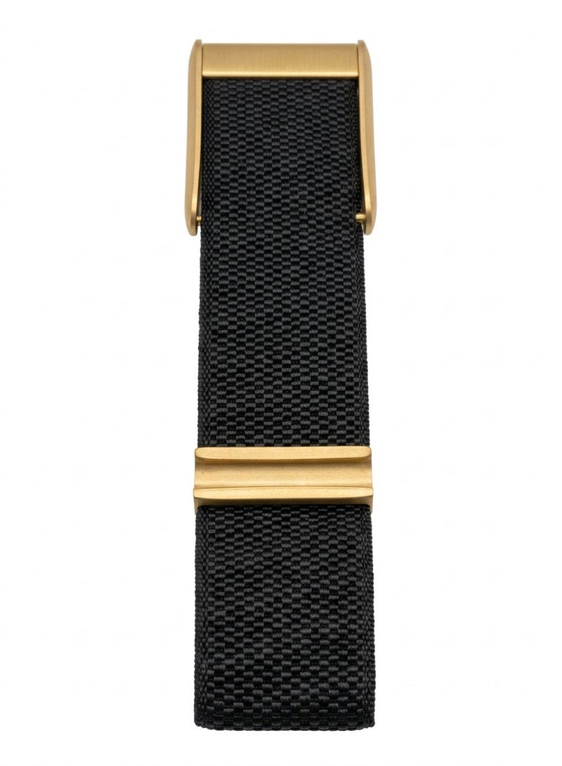 SuperKnit Bracelet - Black and Matte Gold 5.0 WOOP - Image 4