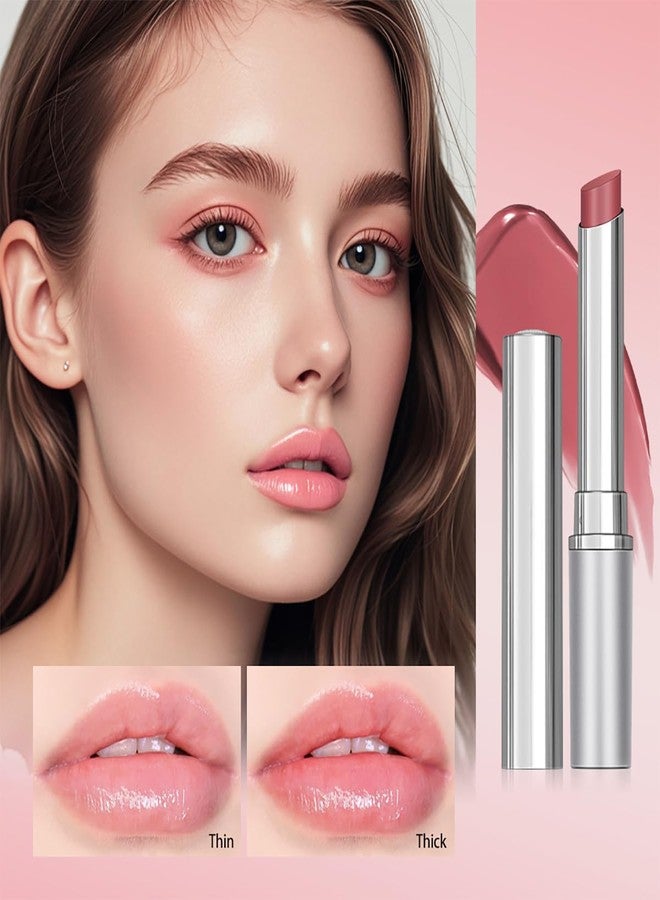 FYEBOO Tinted Lipstick Hydrating Natural Glossy Lip Balm Honey Collection Lipstick Set, Pink and Dark Shades Long-lasting (Pink, 0.07oz) - Image 4