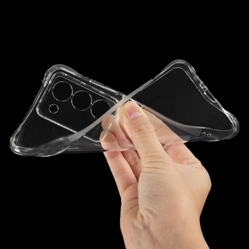 REALCASE Silicone Realme C63 5G Back Cover Case, Scratch Resistant Protective Crystal Clear Transparent Shock Proof Bumper Back Cover Case for Realme C63 5G - Image 5