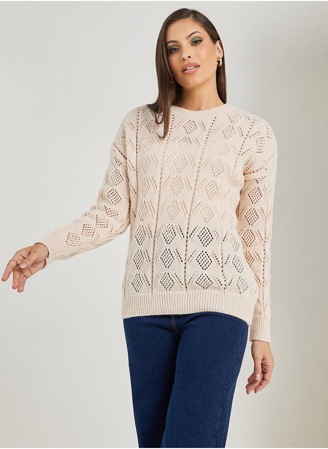 Styli - Regular Fit Textured Sweater - Image 1