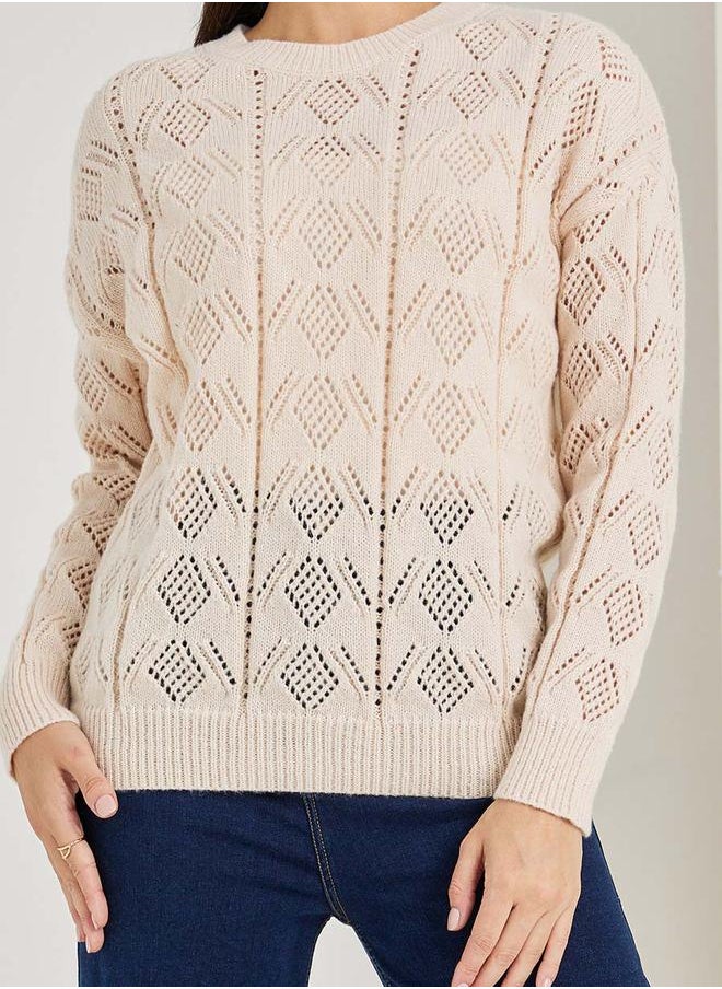 Styli - Regular Fit Textured Sweater - Image 1