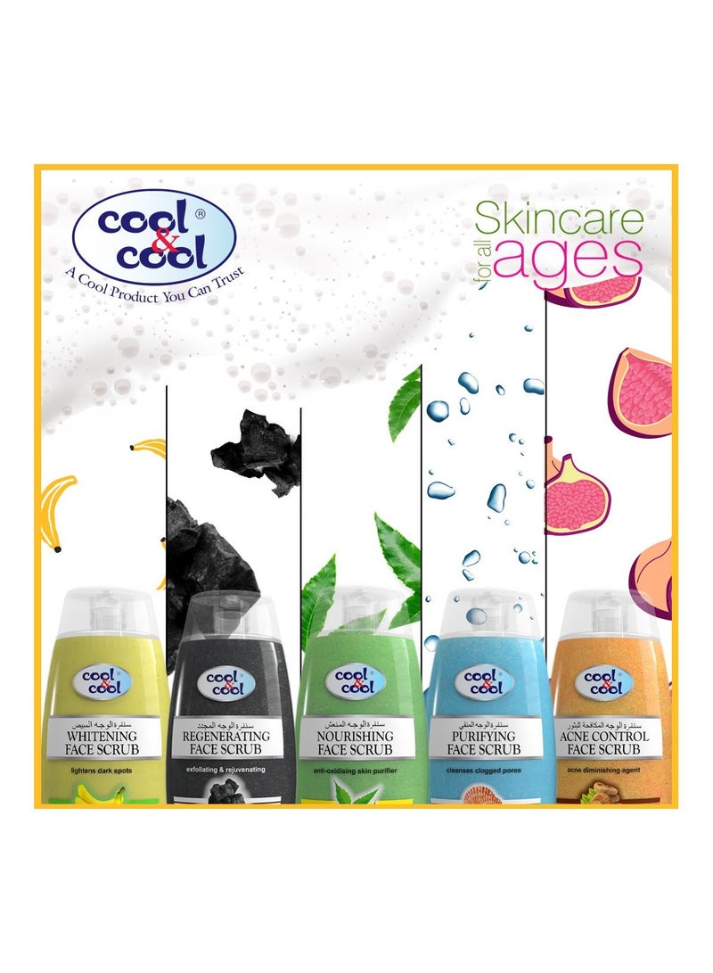 Cool & Cool Whitening Face Scrub | Natural Banana Extracts, Deep Cleanses, Exfoliates & Brightens Skin, 100ml - Image 5