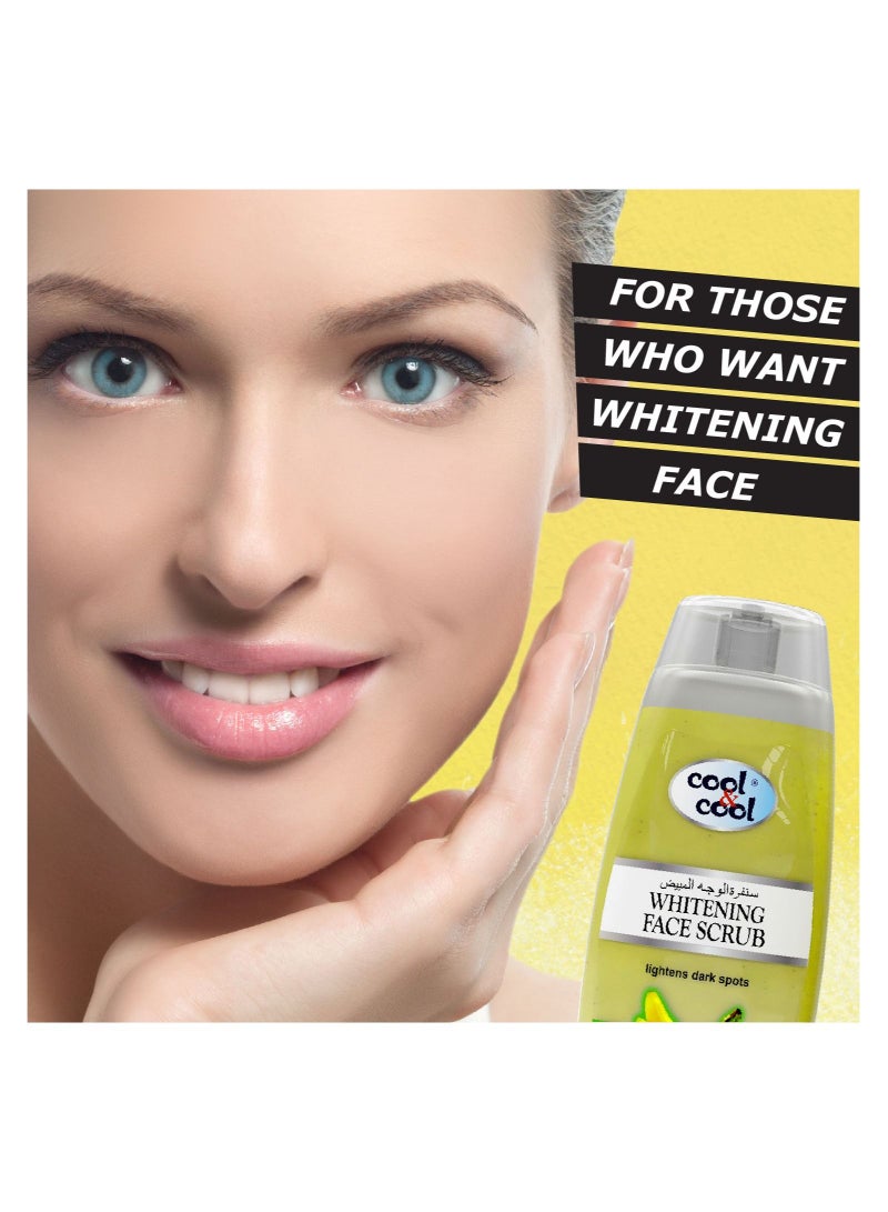 Cool & Cool Whitening Face Scrub | Natural Banana Extracts, Deep Cleanses, Exfoliates & Brightens Skin, 100ml - Image 2