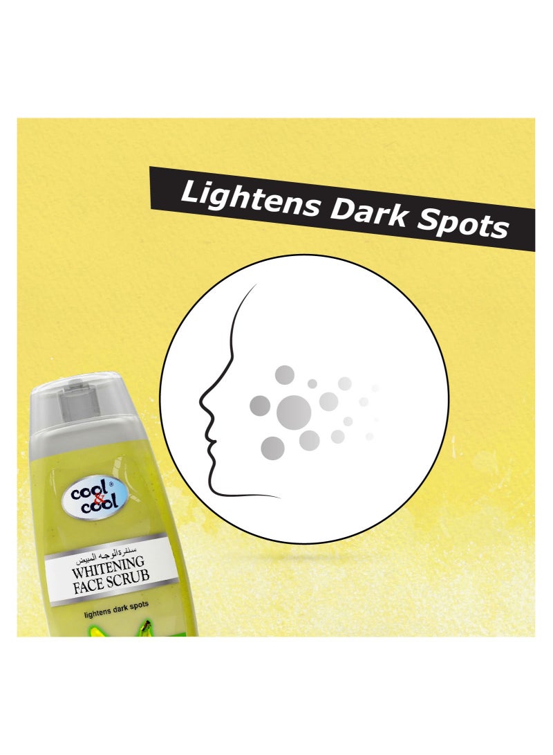 Cool & Cool Whitening Face Scrub | Natural Banana Extracts, Deep Cleanses, Exfoliates & Brightens Skin, 100ml - Image 3